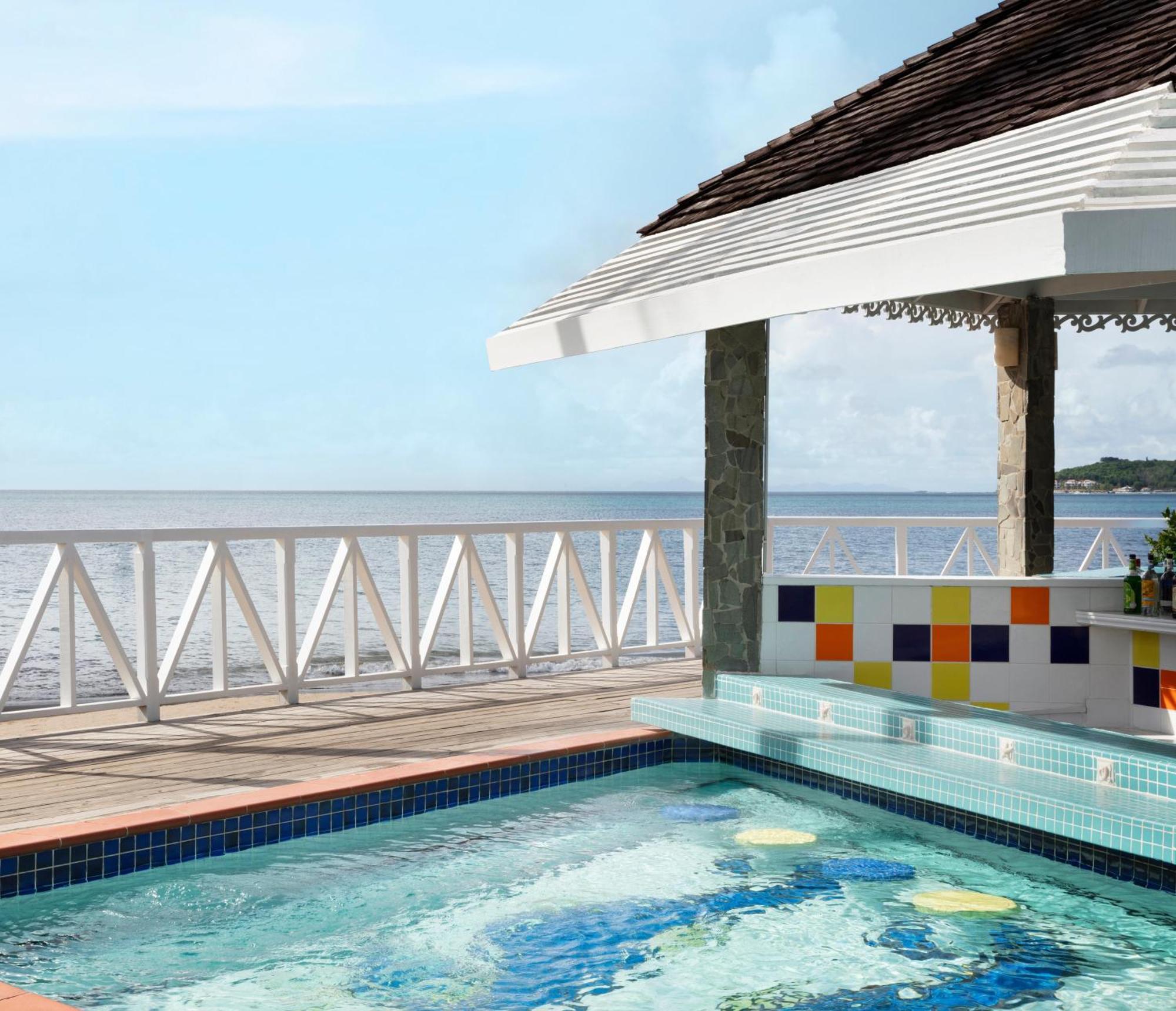 Sandals Halcyon Beach All Inclusive - Couples Only (Adults Only) Vigie Ngoại thất bức ảnh