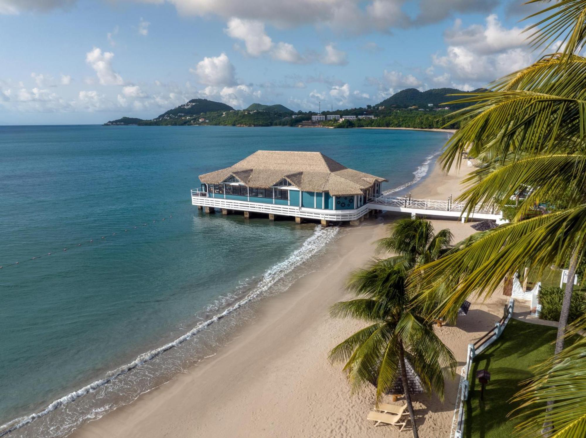 Sandals Halcyon Beach All Inclusive - Couples Only (Adults Only) Vigie Ngoại thất bức ảnh